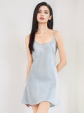 100% Pure Silk Scoop Neck Cami Nightgown